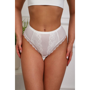 Трусы женские №64942 нейлон (р-ры: 46-50) белый