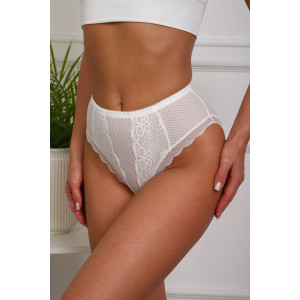 Трусы женские №64942 нейлон (р-ры: 46-50) белый