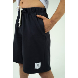 Шорты детские ШФ01 футер с лайкрой 2-х нитка (р-ры: 134-176) темно-серый