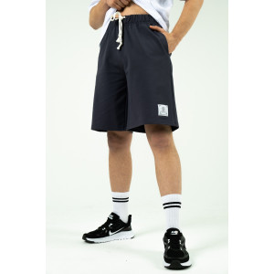 Шорты детские ШФ01 футер с лайкрой 2-х нитка (р-ры: 134-176) темно-серый