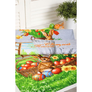 Набор кухонный из 3-х полотенец рогожка №32599 Набор кухонный из 3-х полотенец рогожка №32599