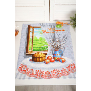 Набор кухонный из 3-х полотенец рогожка №32599 Набор кухонный из 3-х полотенец рогожка №32599