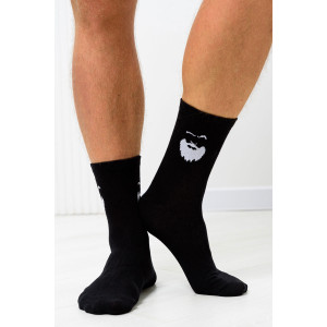 Носки мужские "Барбер" - упаковка 2 пары черный