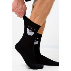 Носки мужские "Барбер" - упаковка 2 пары черный