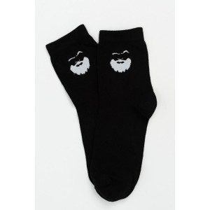 Носки мужские "Барбер" - упаковка 2 пары черный