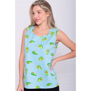 Майка женская 6217х кулирка (р-ры: 46-64) авокадо Майка женская 6217х кулирка (р-ры: 46-64) авокадо