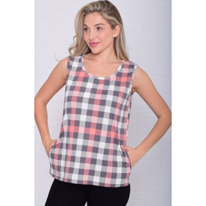 Майка женская 6217р кулирка (р-ры: 46-64) серый Майка женская 6217р кулирка (р-ры: 46-64) серый