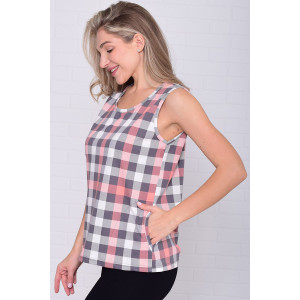 Майка женская 6217р кулирка (р-ры: 46-64) серый Майка женская 6217р кулирка (р-ры: 46-64) серый