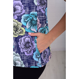 Майка женская 6217с кулирка (р-ры: 46-64) бирюза Майка женская 6217с кулирка (р-ры: 46-64) бирюза