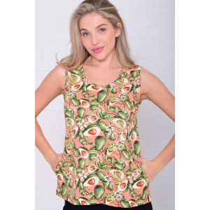 Майка женская 6217ш кулирка (р-ры: 46-64) коралл Майка женская 6217ш кулирка (р-ры: 46-64) коралл