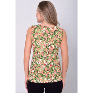 Майка женская 6217ш кулирка (р-ры: 46-64) коралл Майка женская 6217ш кулирка (р-ры: 46-64) коралл