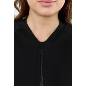 Бомбер женский "Нео-1" скуба (р-ры: 46-56) черный