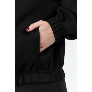 Бомбер женский "Нео-1" скуба (р-ры: 46-56) черный