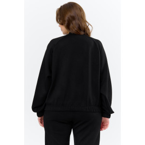 Бомбер женский "Нео-1" скуба (р-ры: 46-56) черный