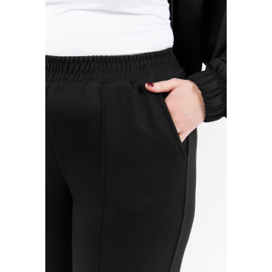 Брюки женские "Нео-2" скуба (р-ры: 46-56) черный