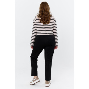 Брюки женские "Нео-2" скуба (р-ры: 46-56) черный