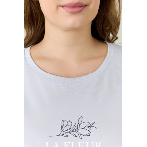 Пижама женская "Рельеф-3" кулирка (р-ры: 48-58) светло-серый