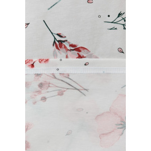 Сорочка женская "Узор-1" кулирка (р-ры: 50-60) сухая роза