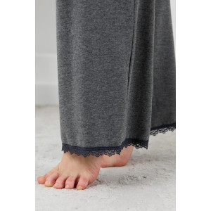 Пижама женская "Рива-2" кулирка с лайкрой (р-ры: 44-54) темно-серый меланж