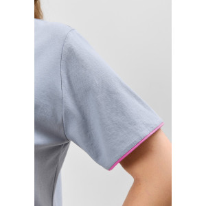 Костюм двойка женский "Канон-2" кулирка (р-ры: 48-58) серый