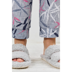 Костюм двойка женский "Канон-2" кулирка (р-ры: 48-58) серый