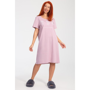 Платье женское К-380 "Астра" кулирка (р-ры: 48-56) лила