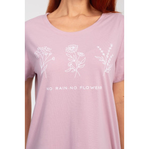 Платье женское К-380 "Астра" кулирка (р-ры: 48-56) лила