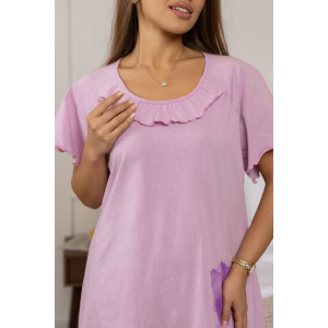 Сорочка женская 2163/1 кулирка (р-ры: 48-62) лаванда
