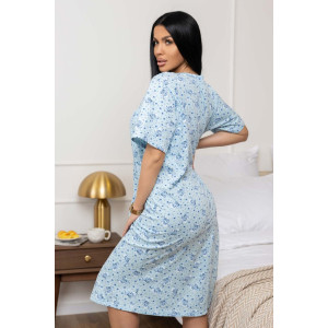 Сорочка женская 1930/5 кулирка (р-ры: 48-62) голубой