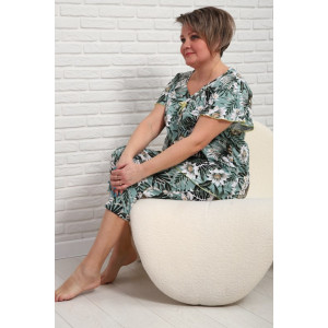 Пижама женская "Марта ЦЗ" кулирка (р-ры: 50-72)