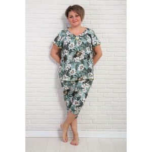 Пижама женская "Марта ЦЗ" кулирка (р-ры: 50-72)