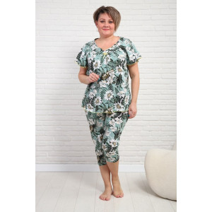 Пижама женская "Марта ЦЗ" кулирка (р-ры: 50-72)