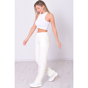 Брюки женские 8048н флис (последний размер) молоко 58 Брюки женские 8048н флис (последний размер) молоко 58