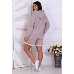 Шорты женские "Джаз" футер 2-х нитка (последний размер) петля 56