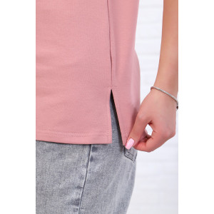 Футболка женская "Джуди" футер 2-х нитка (последний размер) пудра 46 Футболка женская "Джуди" футер 2-х нитка (последний размер) пудра 46