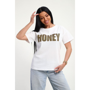 Футболка женская №85665 кулирка (р-ры: 46-56) белый Футболка женская №85665 кулирка (р-ры: 46-56) белый