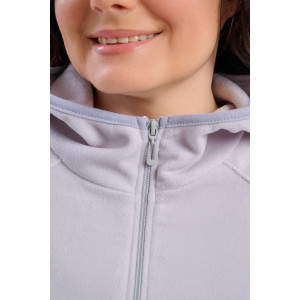 Толстовка женская №75011 флис (р-ры: 46-56) жемчужно-серый