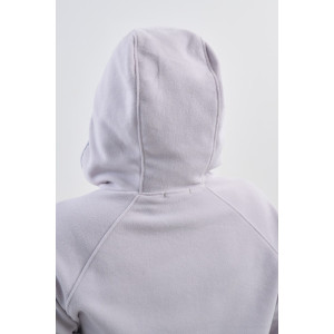 Толстовка женская №75011 флис (р-ры: 46-56) жемчужно-серый