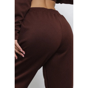 Костюм двойка женский "Ариана" 1373-4 полиэстер (р-ры: 46-60) шоколад Костюм двойка женский "Ариана" 1373-4 полиэстер (р-ры: 46-60) шоколад