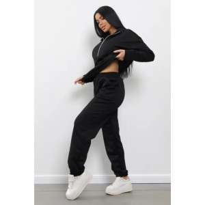 Костюм двойка женский "Ариана" 1373-3 полиэстер (р-ры: 46-60) черный Костюм двойка женский "Ариана" 1373-3 полиэстер (р-ры: 46-60) черный