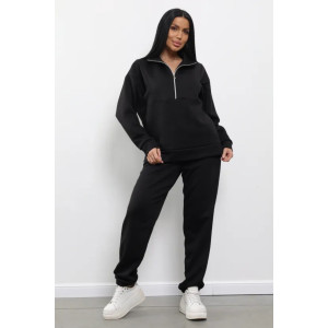 Костюм двойка женский "Ариана" 1373-3 полиэстер (р-ры: 46-60) черный Костюм двойка женский "Ариана" 1373-3 полиэстер (р-ры: 46-60) черный