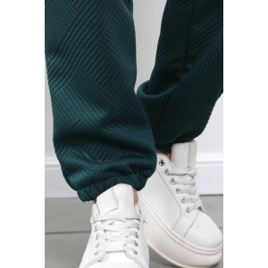 Костюм двойка женский "Ариана" 1373-2 полиэстер (р-ры: 46-60) зеленый Костюм двойка женский "Ариана" 1373-2 полиэстер (р-ры: 46-60) зеленый