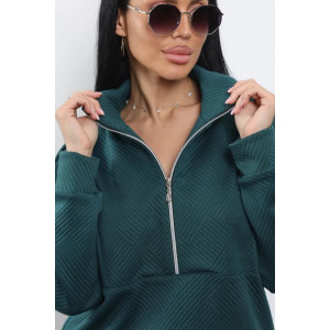 Костюм двойка женский "Ариана" 1373-2 полиэстер (р-ры: 46-60) зеленый Костюм двойка женский "Ариана" 1373-2 полиэстер (р-ры: 46-60) зеленый