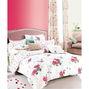 Постельное белье сатин "Розовый микс"