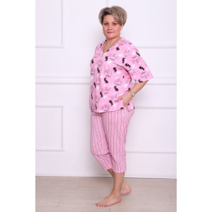 Бриджи женские "Зайка" кулирка (р-ры: 52-68)