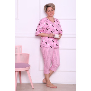 Бриджи женские "Зайка" кулирка (р-ры: 52-68)