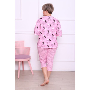 Бриджи женские "Зайка" кулирка (р-ры: 52-68)