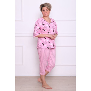 Бриджи женские "Зайка" кулирка (р-ры: 52-68)