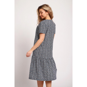 Платье женское №51207 кулирка (р-ры: 48-58) светло-зеленый-хаки