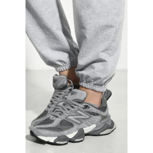 Брюки женские №85023 футер 2-х нитка (р-ры: 40-50) серый